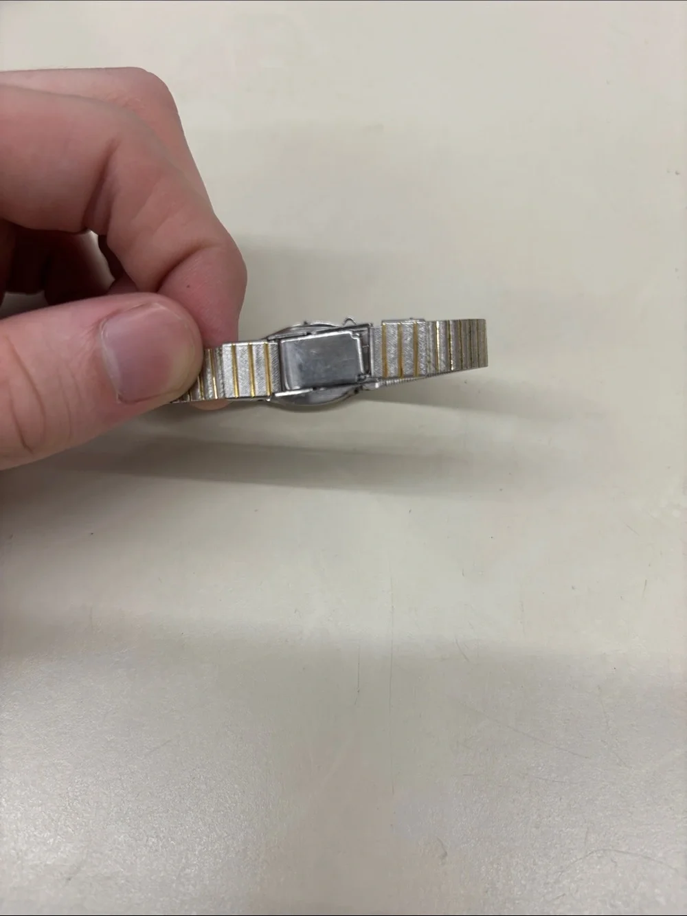 Seiko Quartz and Gold-Tone Ladies Bracelet Watch